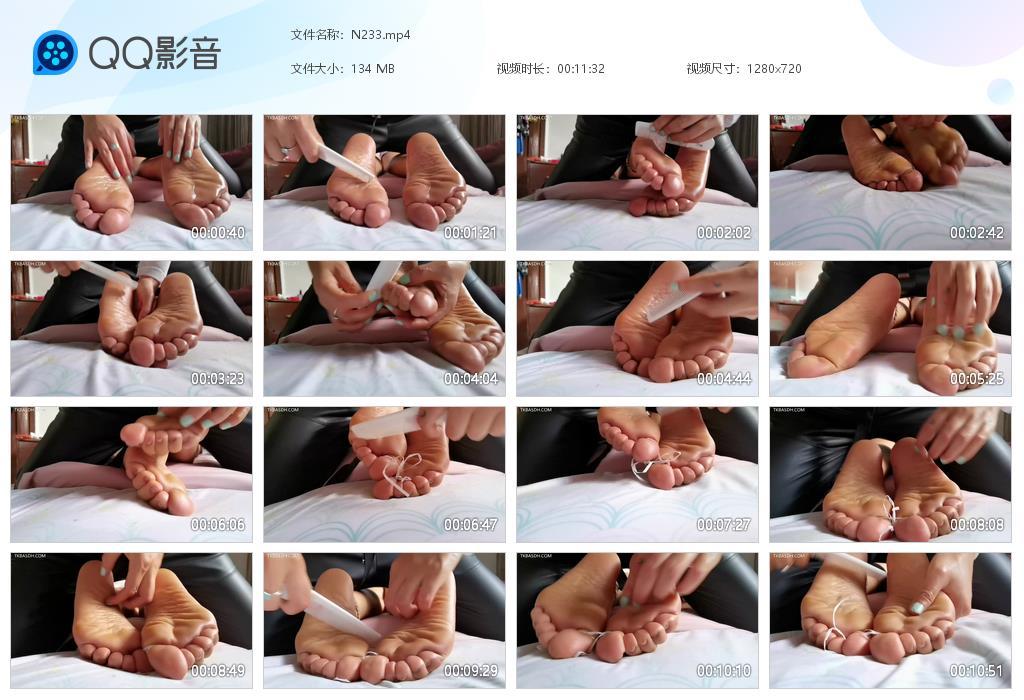 O.jpg Sophia shows feet - N233  第1张